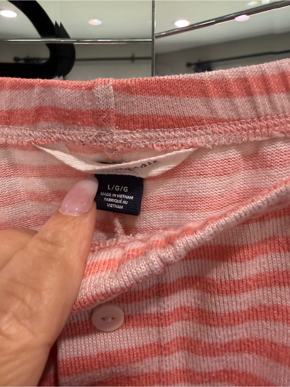 American Eagle Outfitters Pink Striped Luxe Plush Tank & Wide-Leg Pajama Pants - Picture 6 of 6